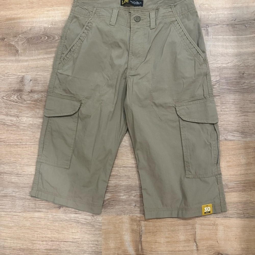 Lee Tan Cargo Shorts Sturdy Outdoor Essential